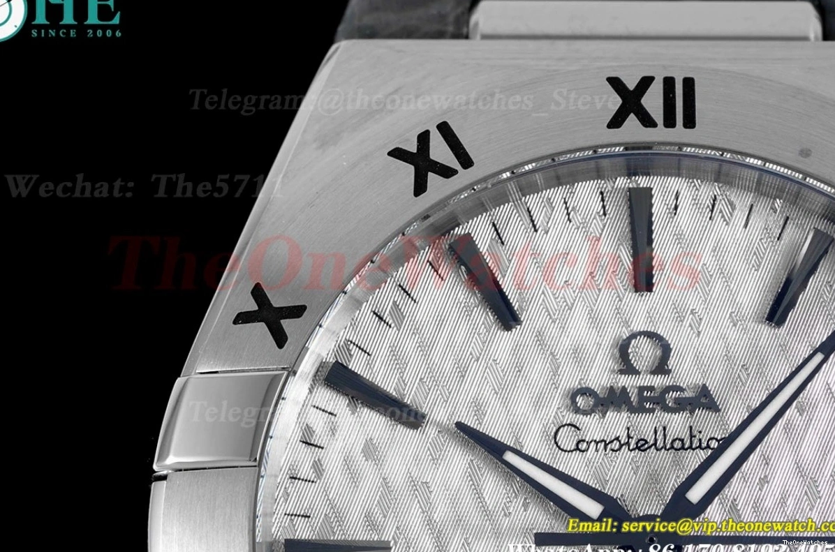 Dial SS LE Textured 39mm Constellation ORF White A8800 0509